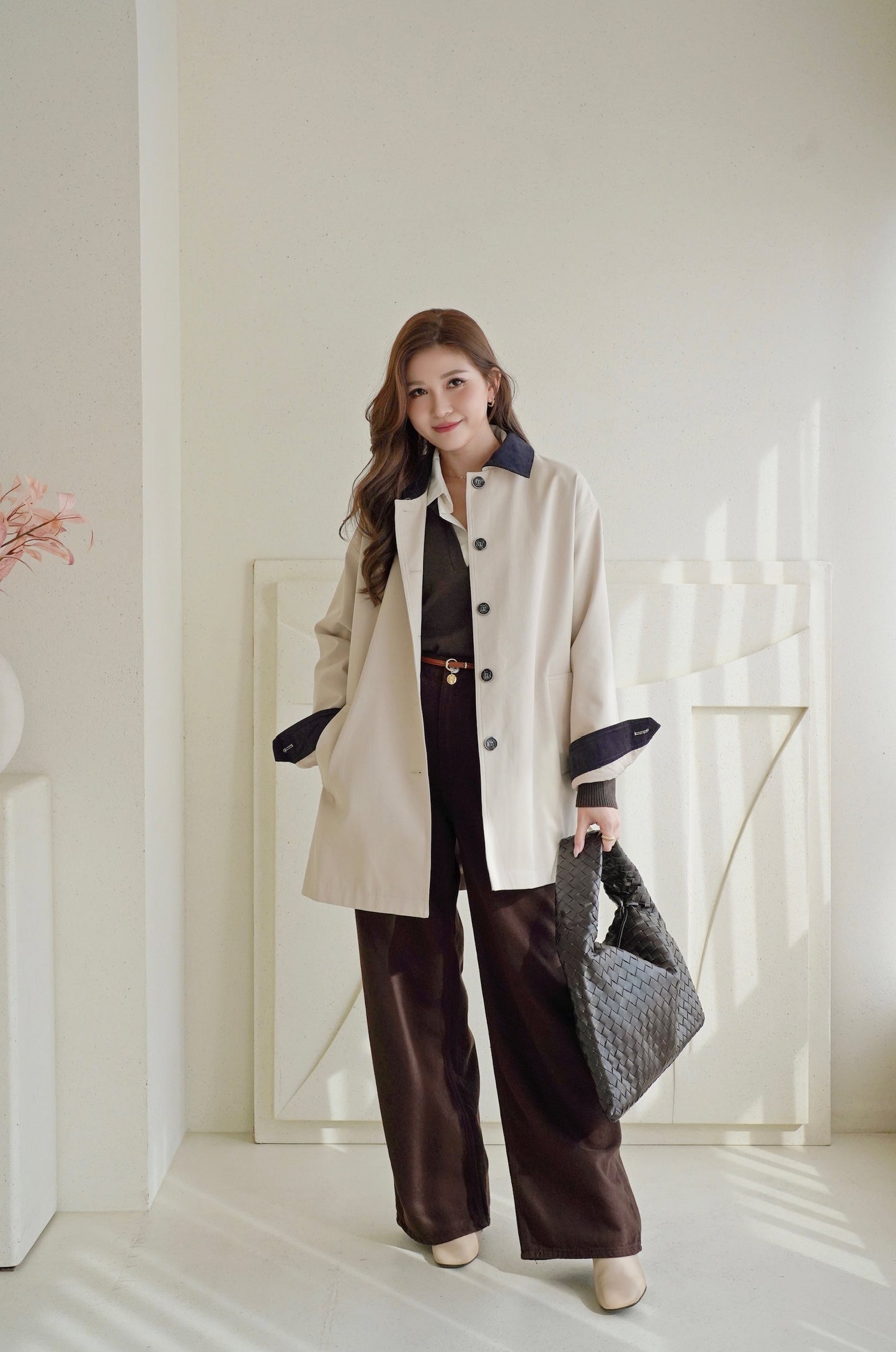 Copper Wide Leg Jeans