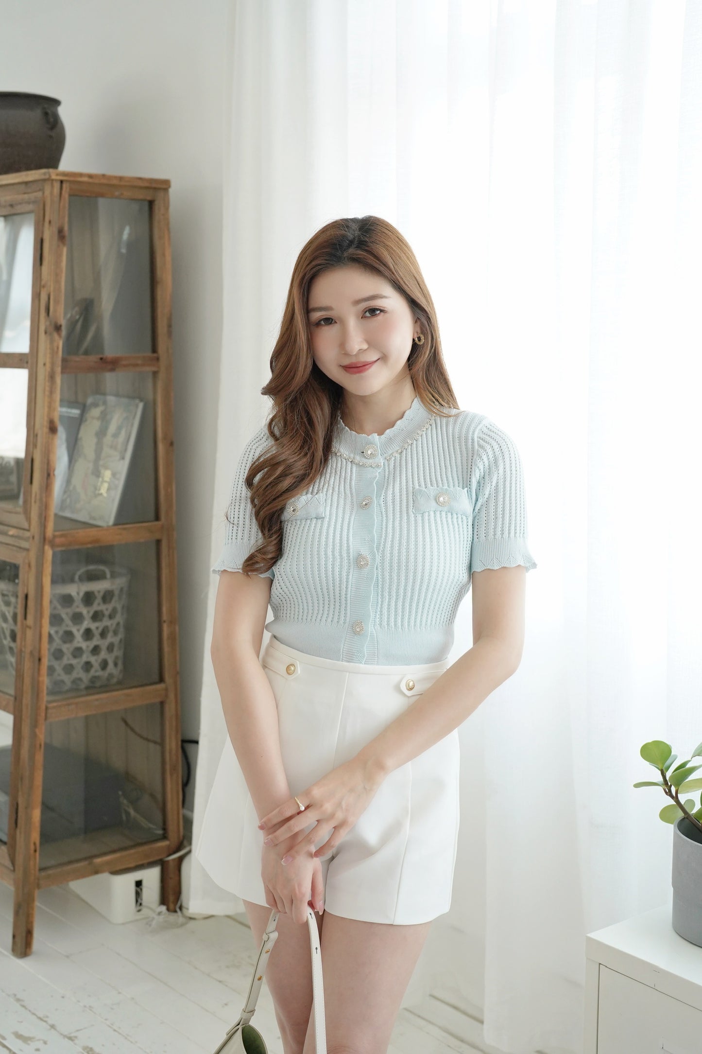 Diamond Shinny Top