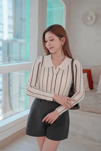 Stripe Autumn Top