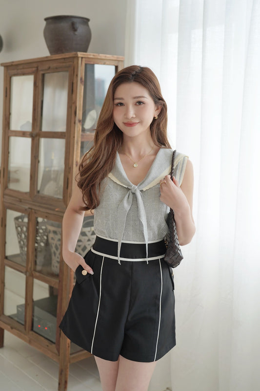 Airy Scarfy Top