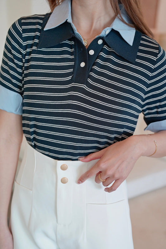 Frenchy Shirty Top