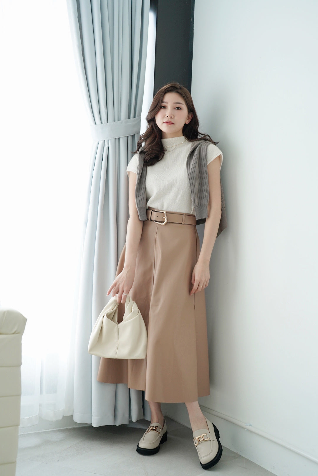 Your Cozy Belt Dress