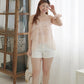 Rosy Layered Vest