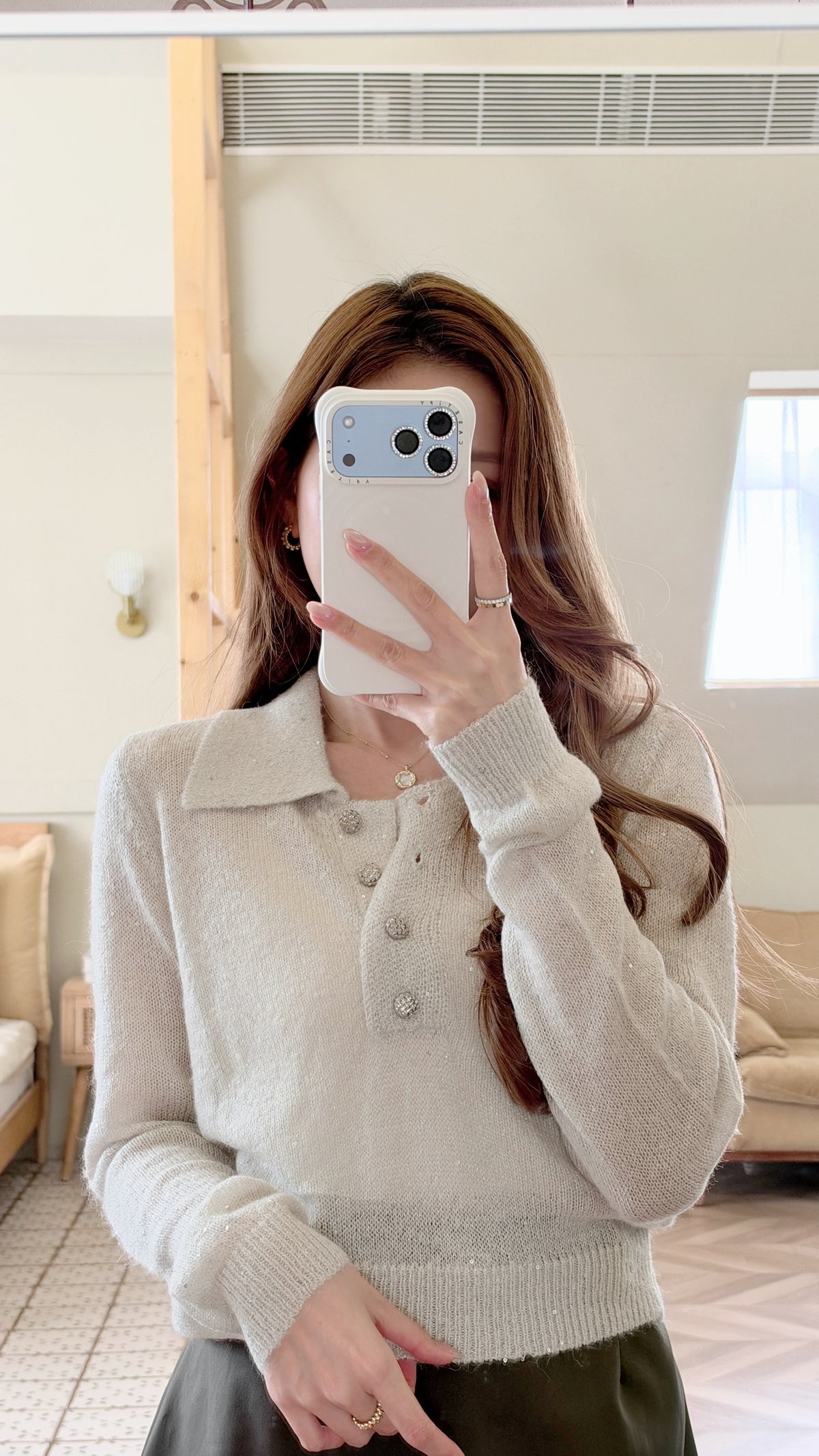 The Collar Twinkle Top