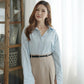 Scarf Shirt Set