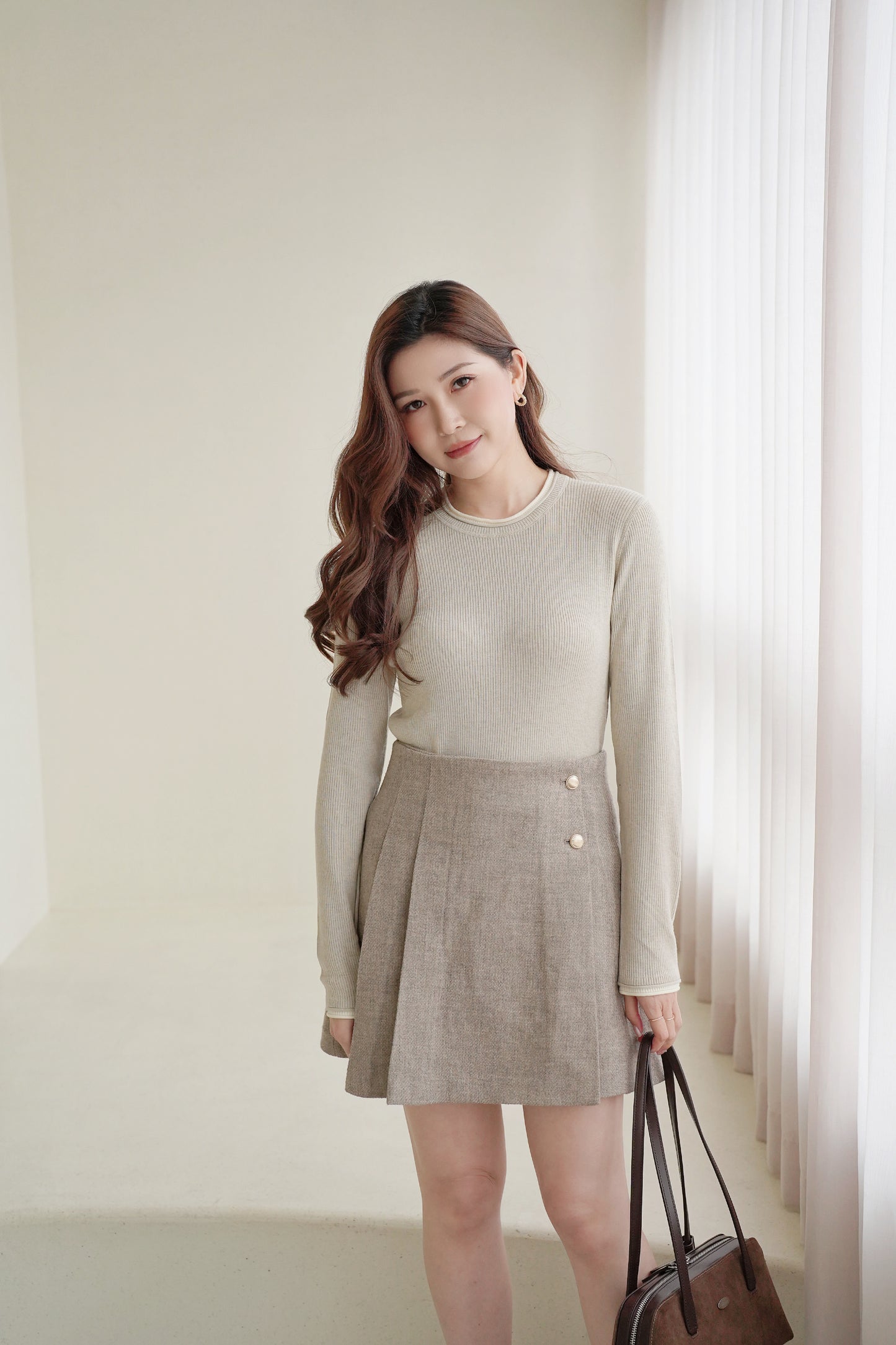 Daily Essential Knitted Top