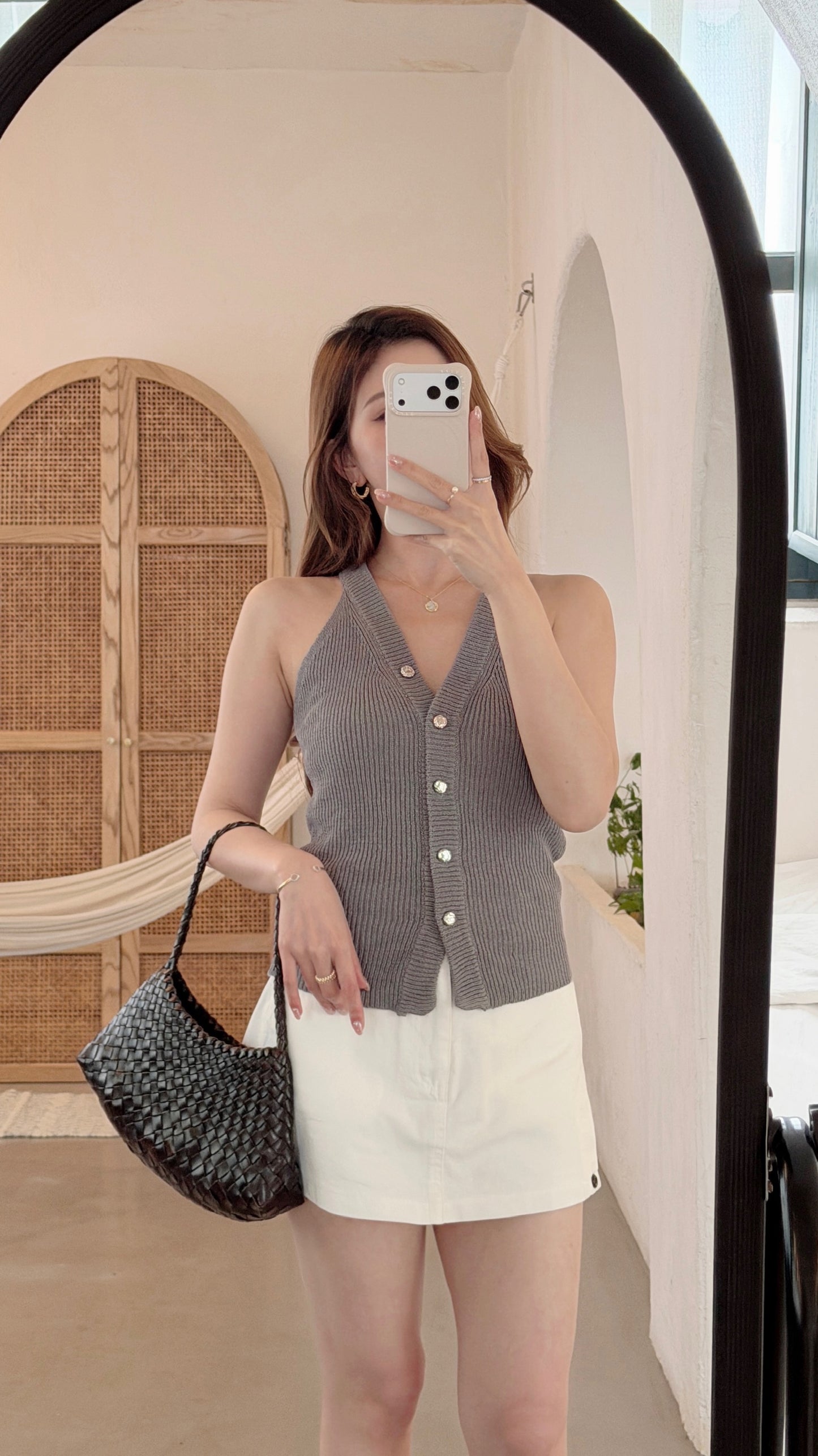 Crochet Halter Vest
