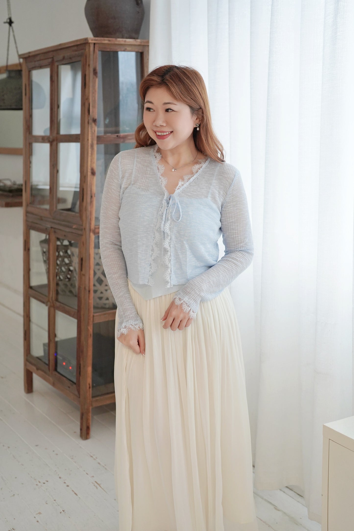 Marshmellow Cardi Set