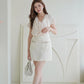 Macaron Tweed Skirt