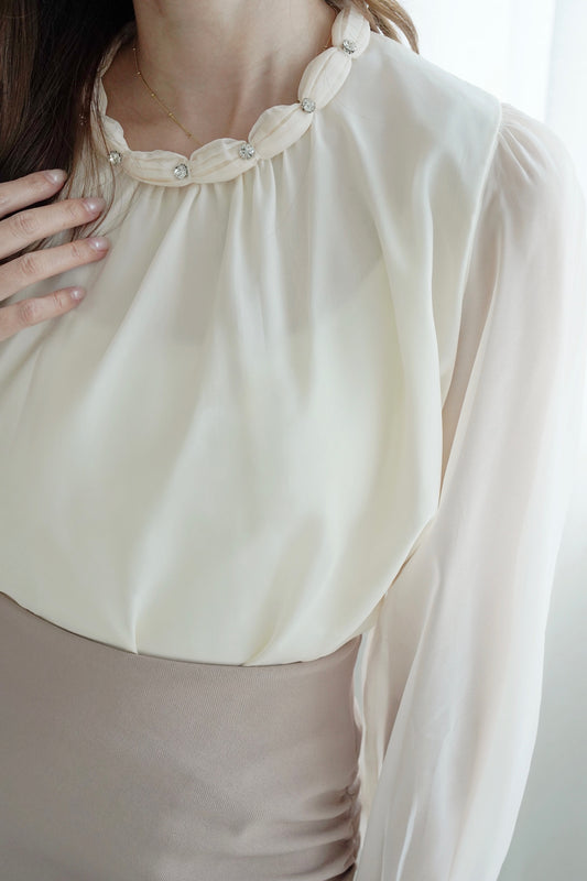 Gracie Sheer Blouse