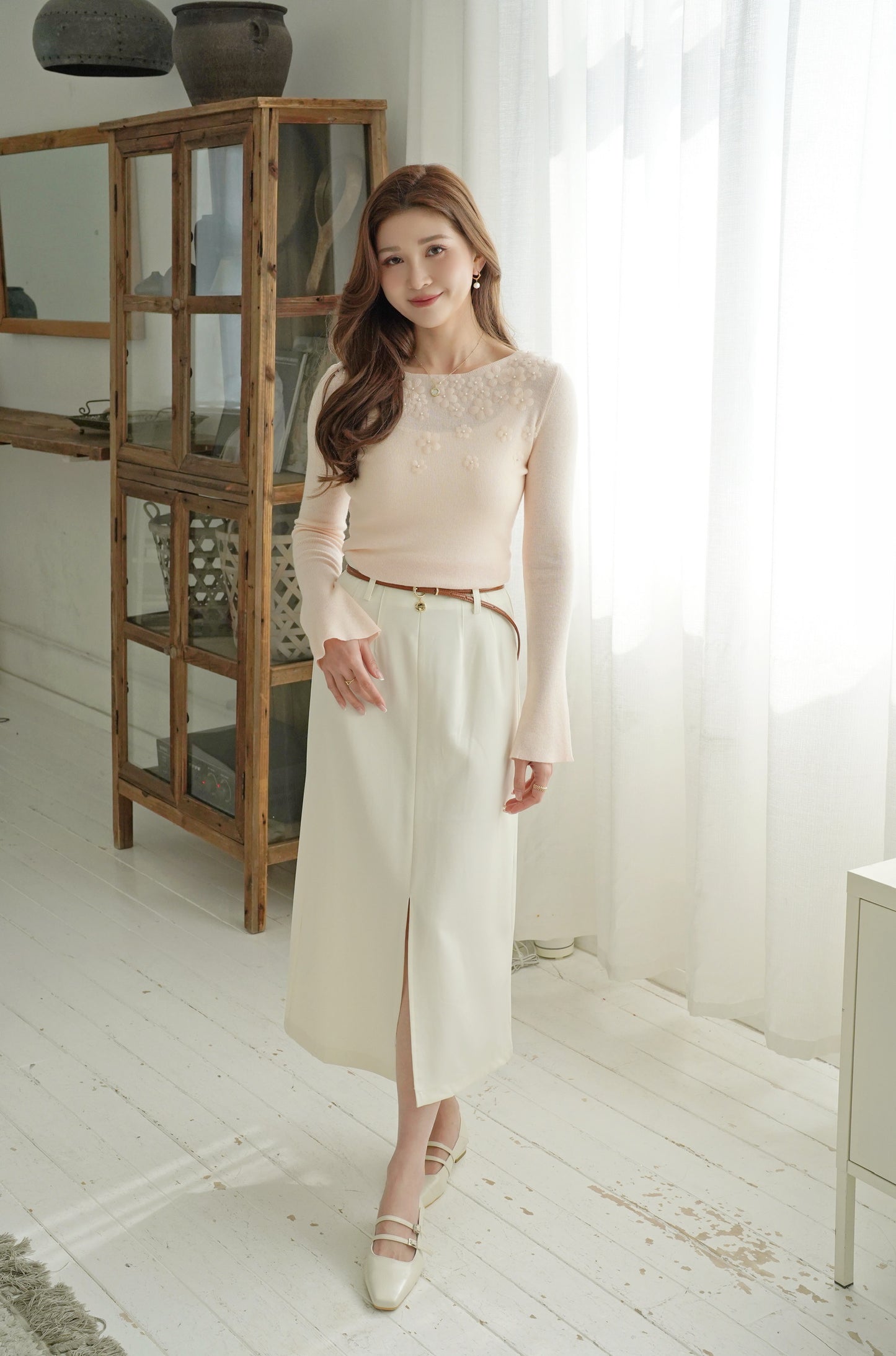 Lightly High Waist Skirt