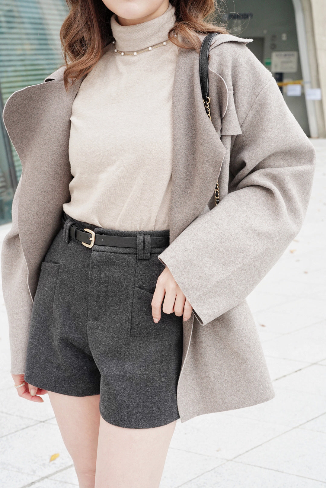 Softy Wool Belt Coat