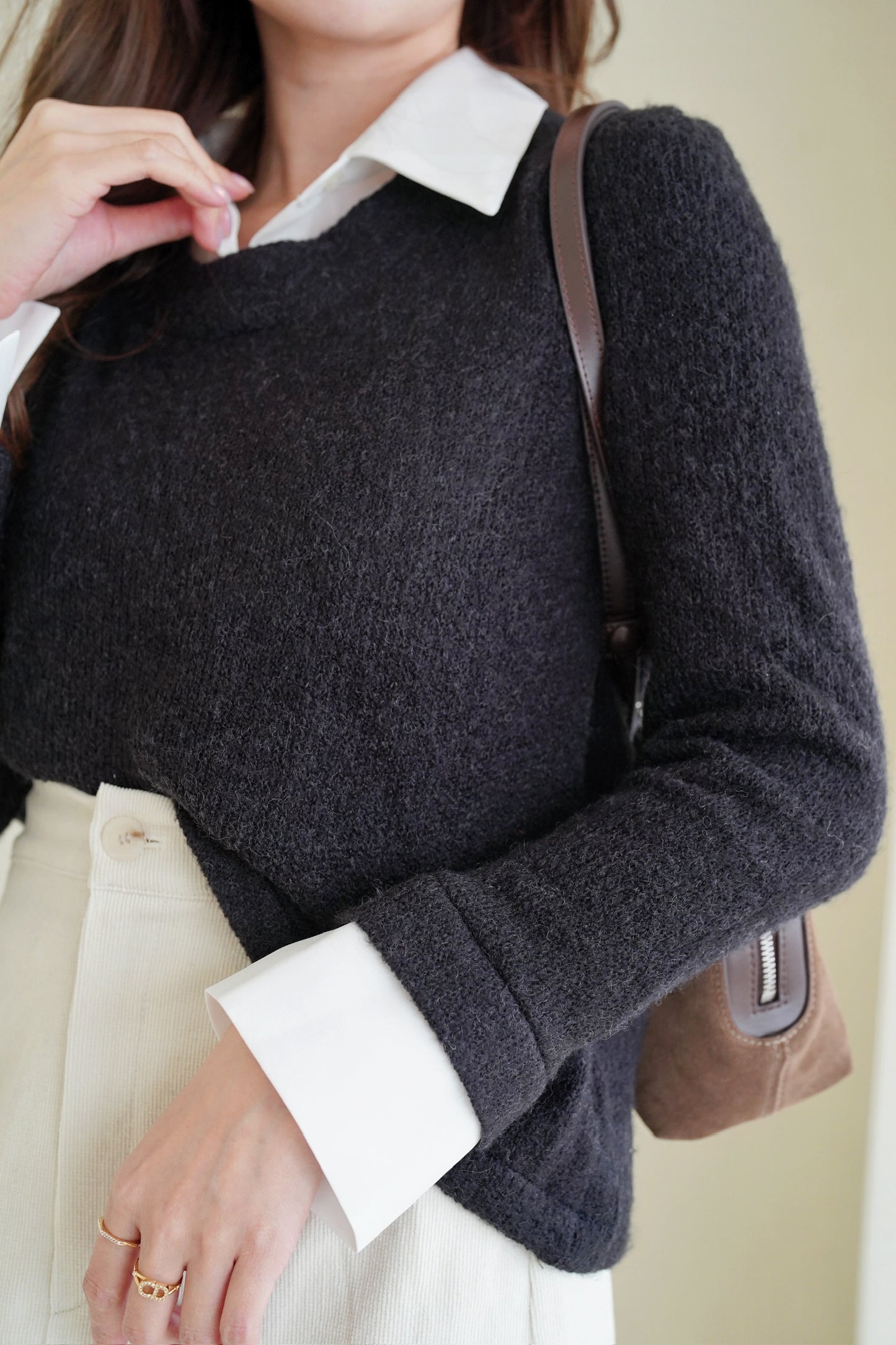 Collar Shirty Sweater