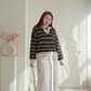 Ribbon Striped Sweater