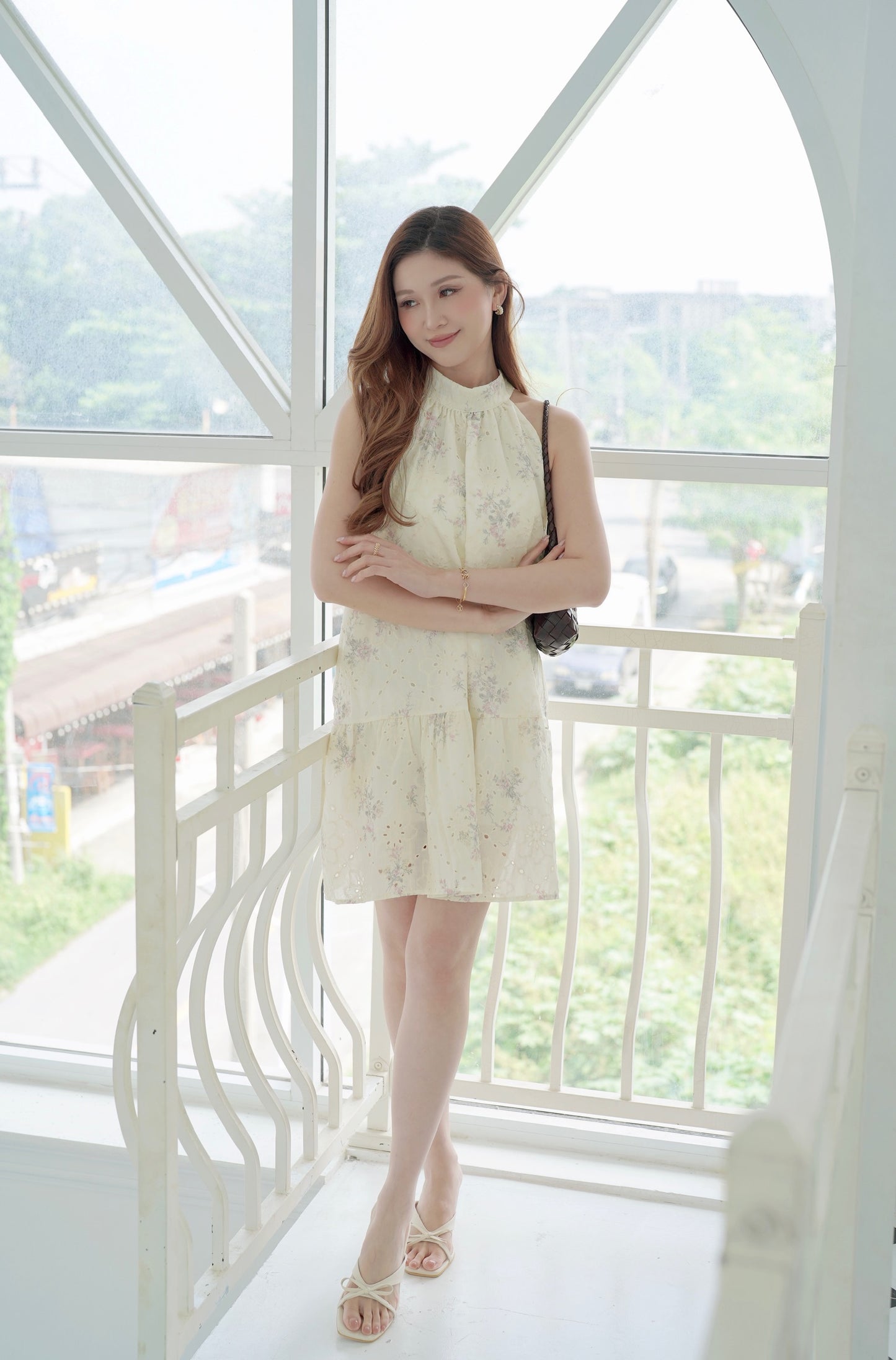 Blossom Halter Dress