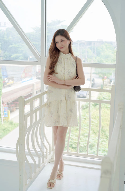 Blossom Halter Dress