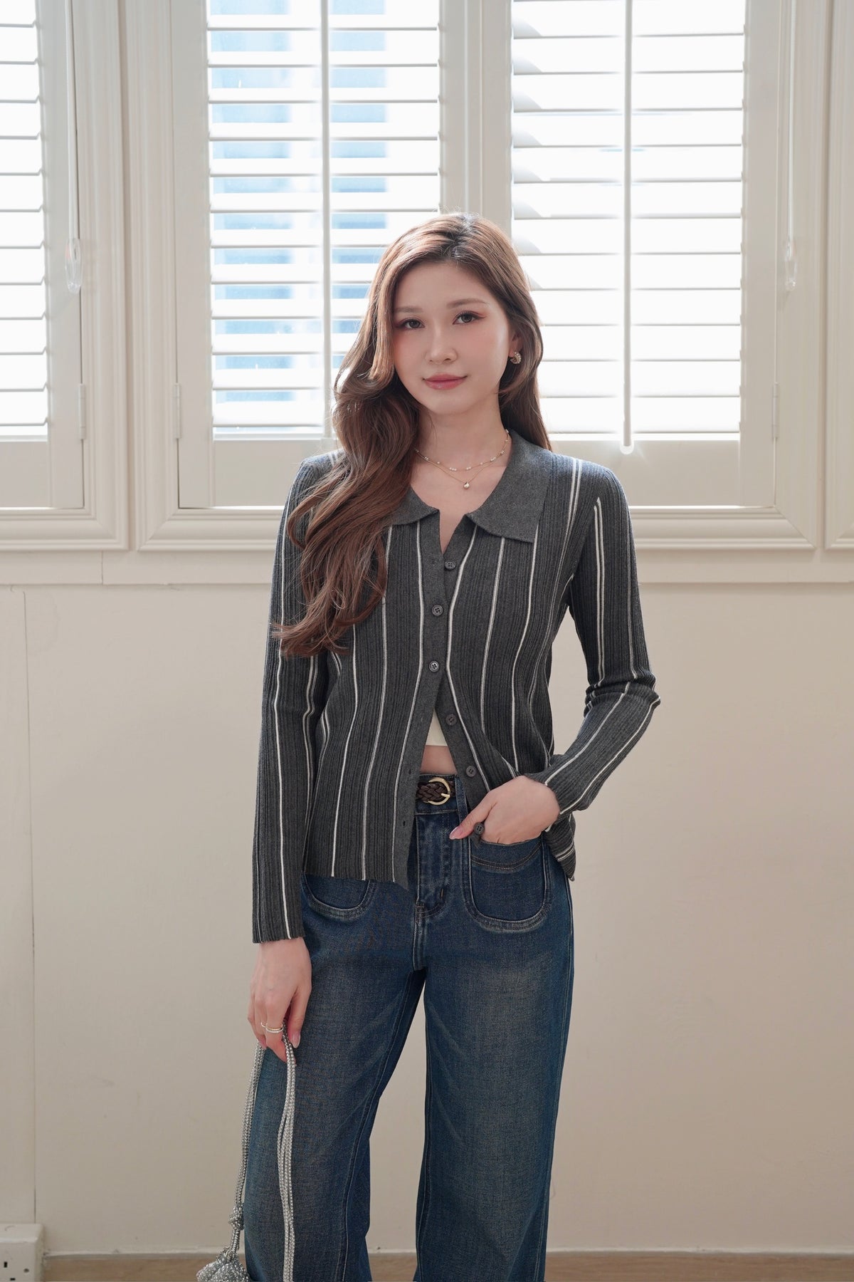 Stripe Autumn Top