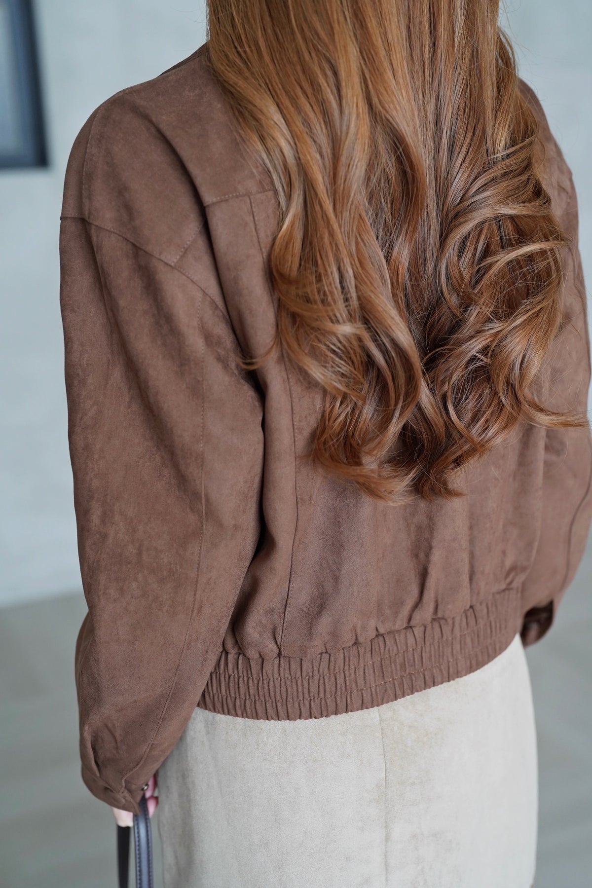 Classy Fine Suede Coat