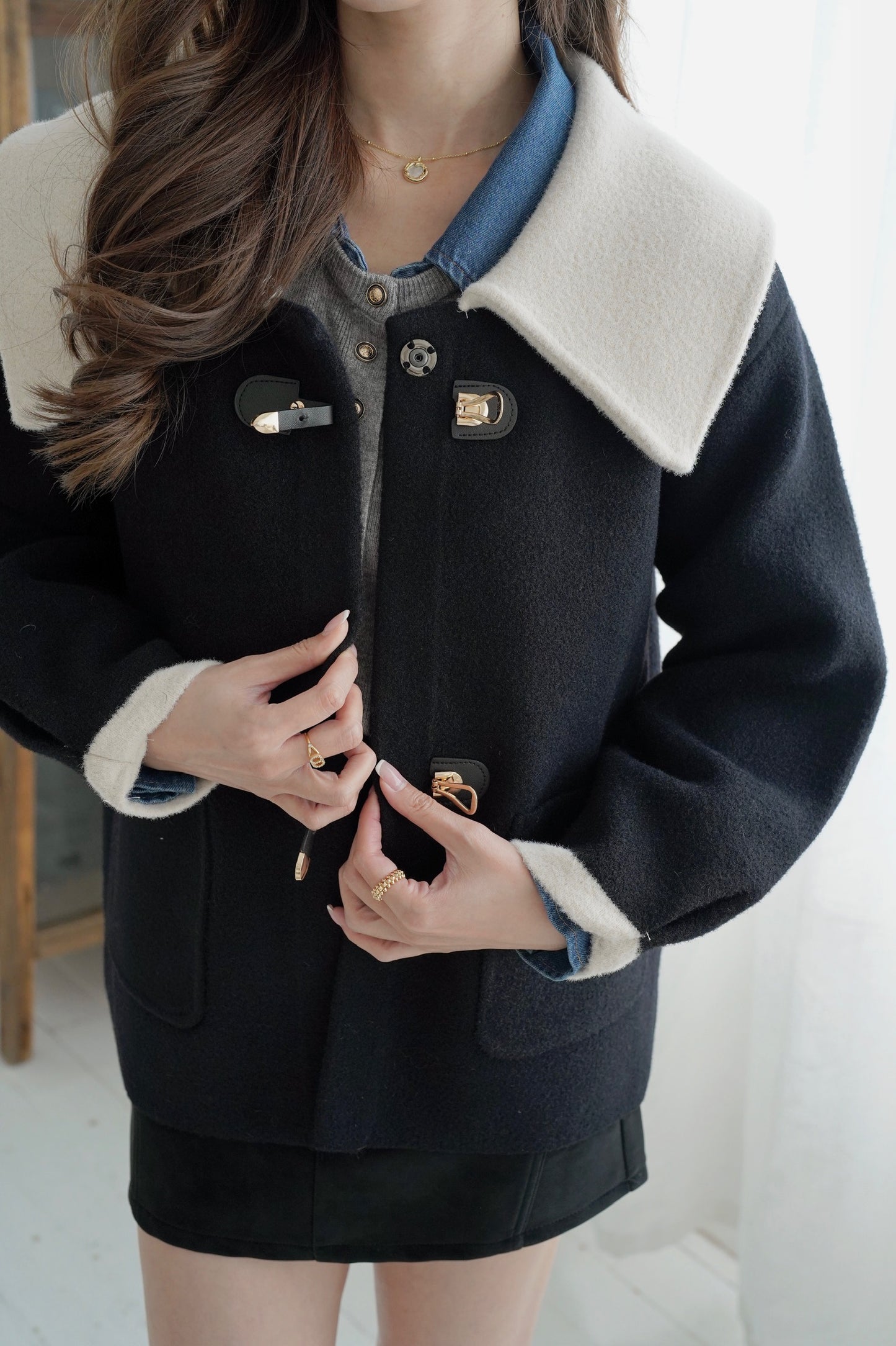 Goldie Button Coat