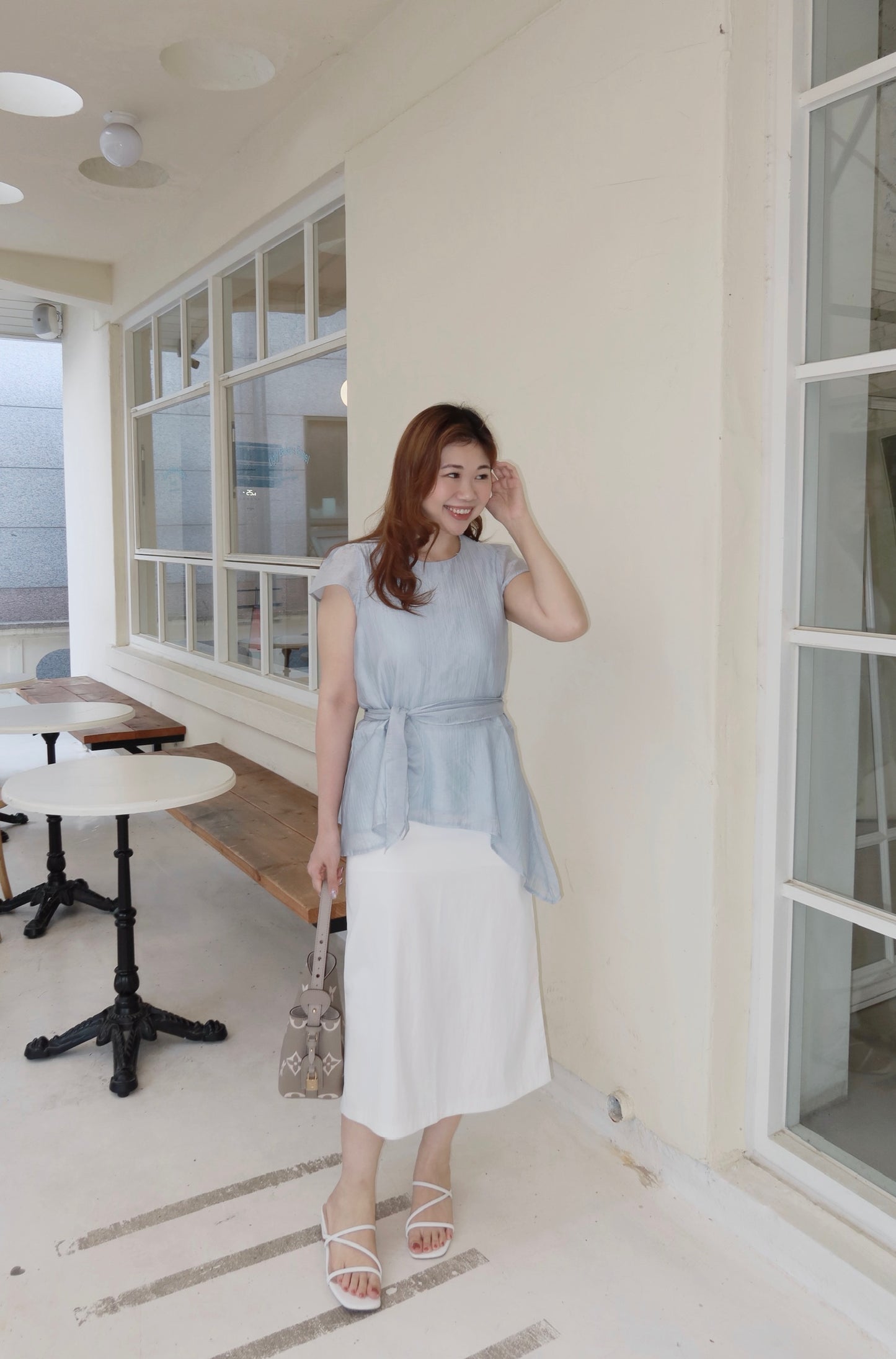 Straw Buckle Skirt