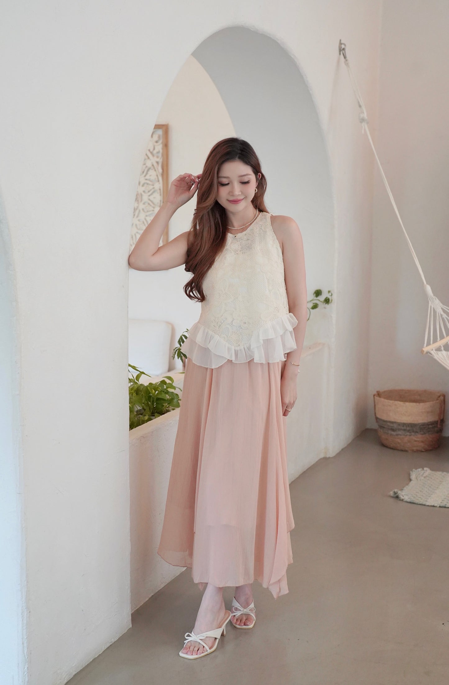 Puffy Blossom Vest