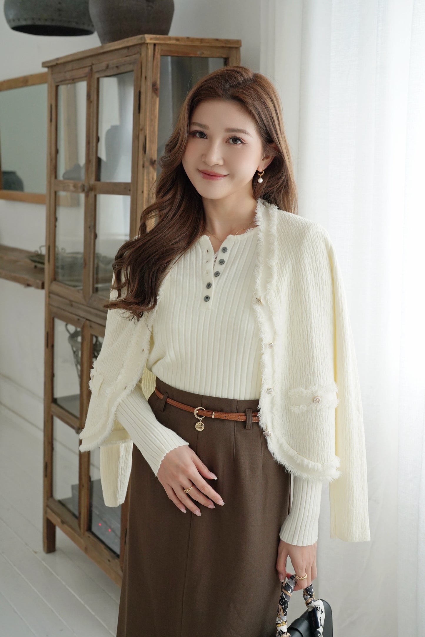 My Grace Tweed Cardi