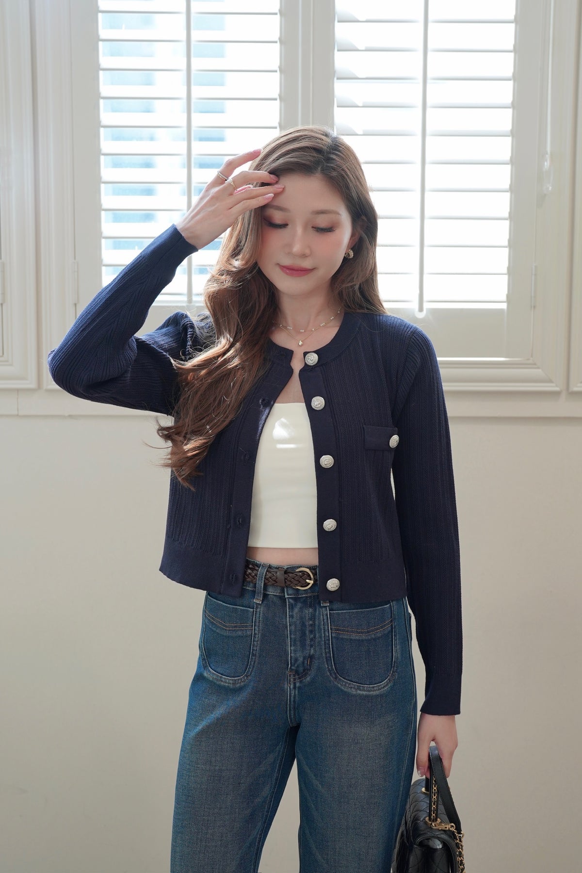 Ashley Cardi Set