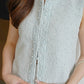 Pearly Lace Tweed Vest