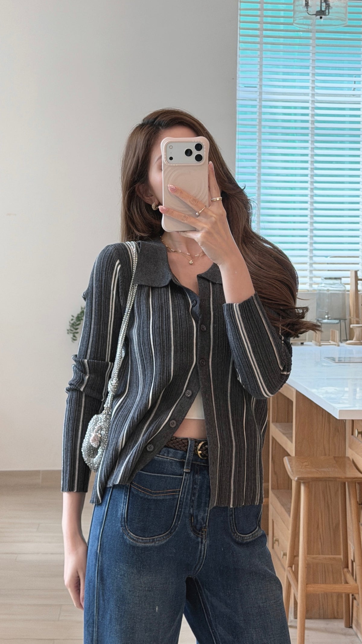 Stripe Autumn Top