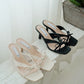 The Frenchy Ribbon Heels