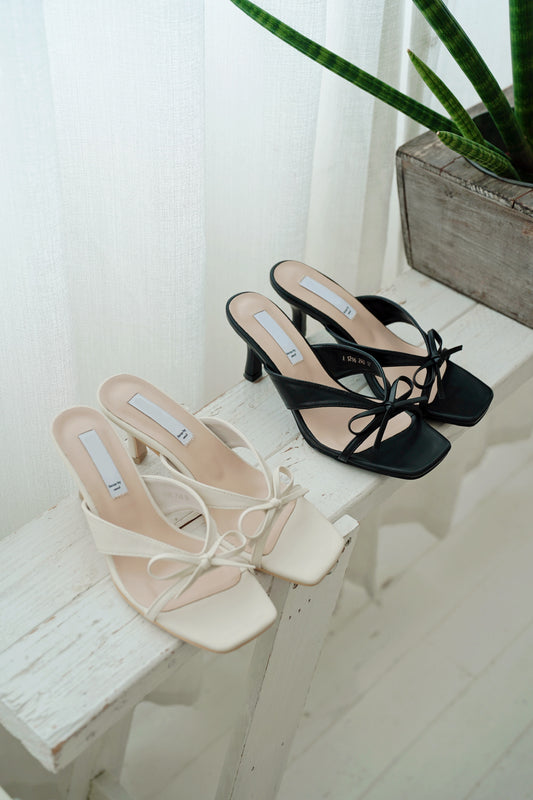 The Frenchy Ribbon Heels
