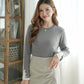 Pearly Roundneck Sweater