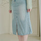 Ribbonly Denim Dress