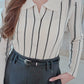 Stripe Autumn Top