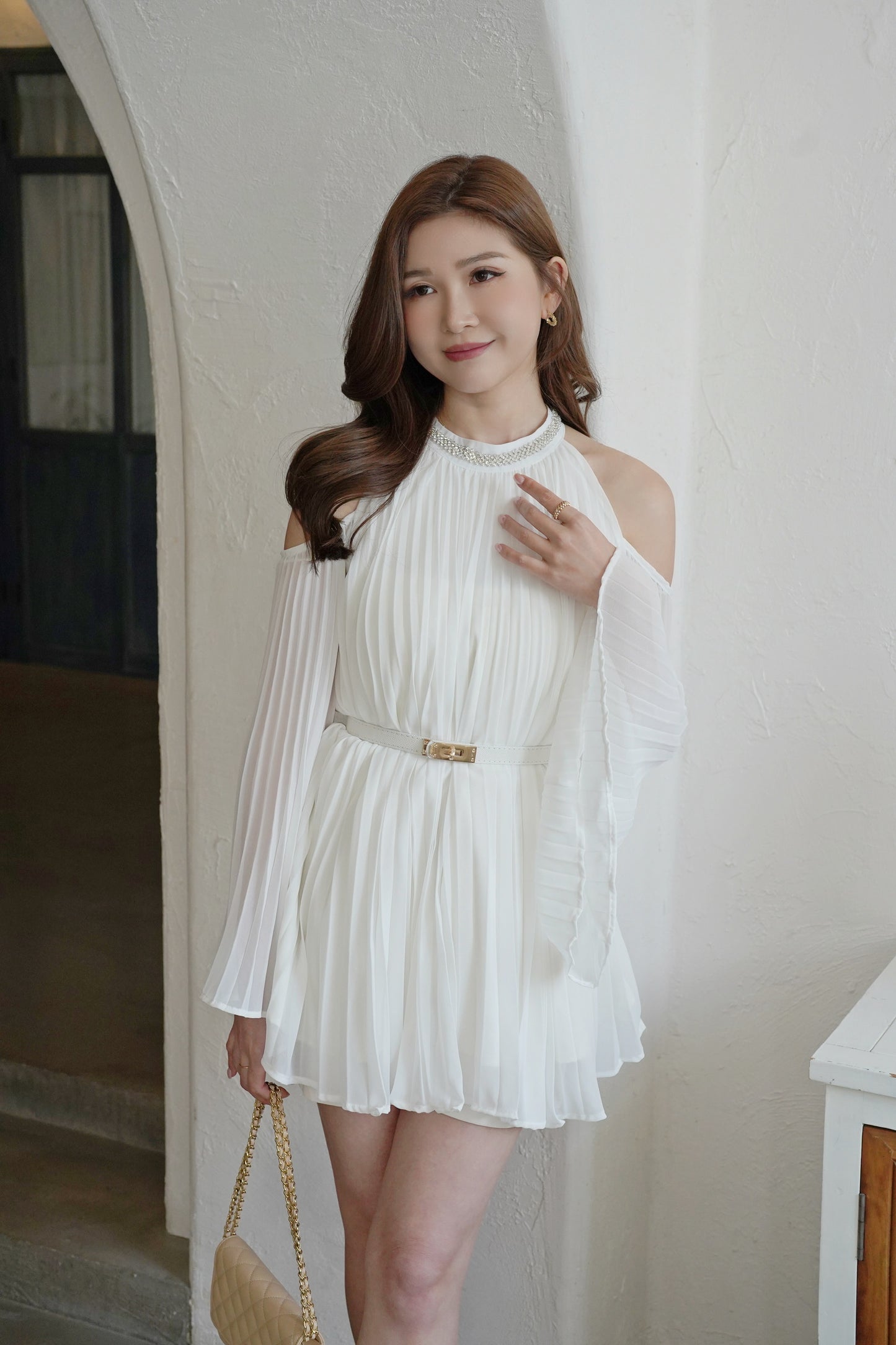 Dazzling Halter Dress
