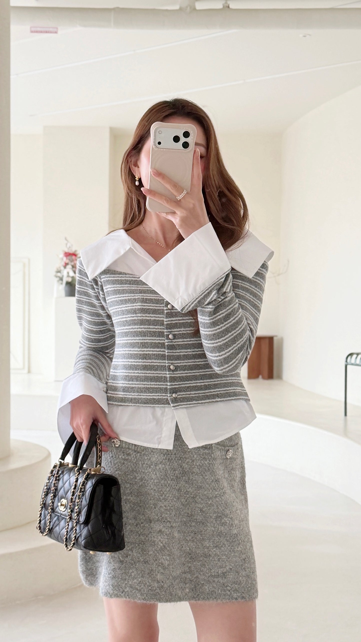 Femme Stripe Shirt Top