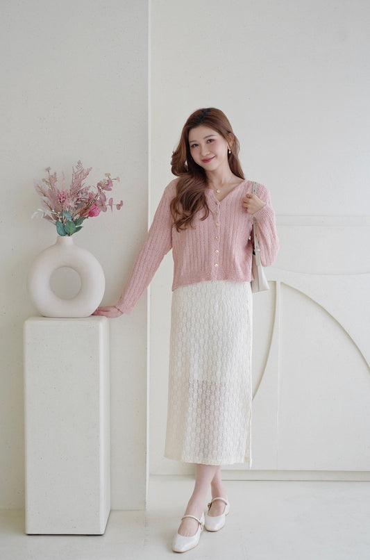 Pastelly Mellow Knitted Top