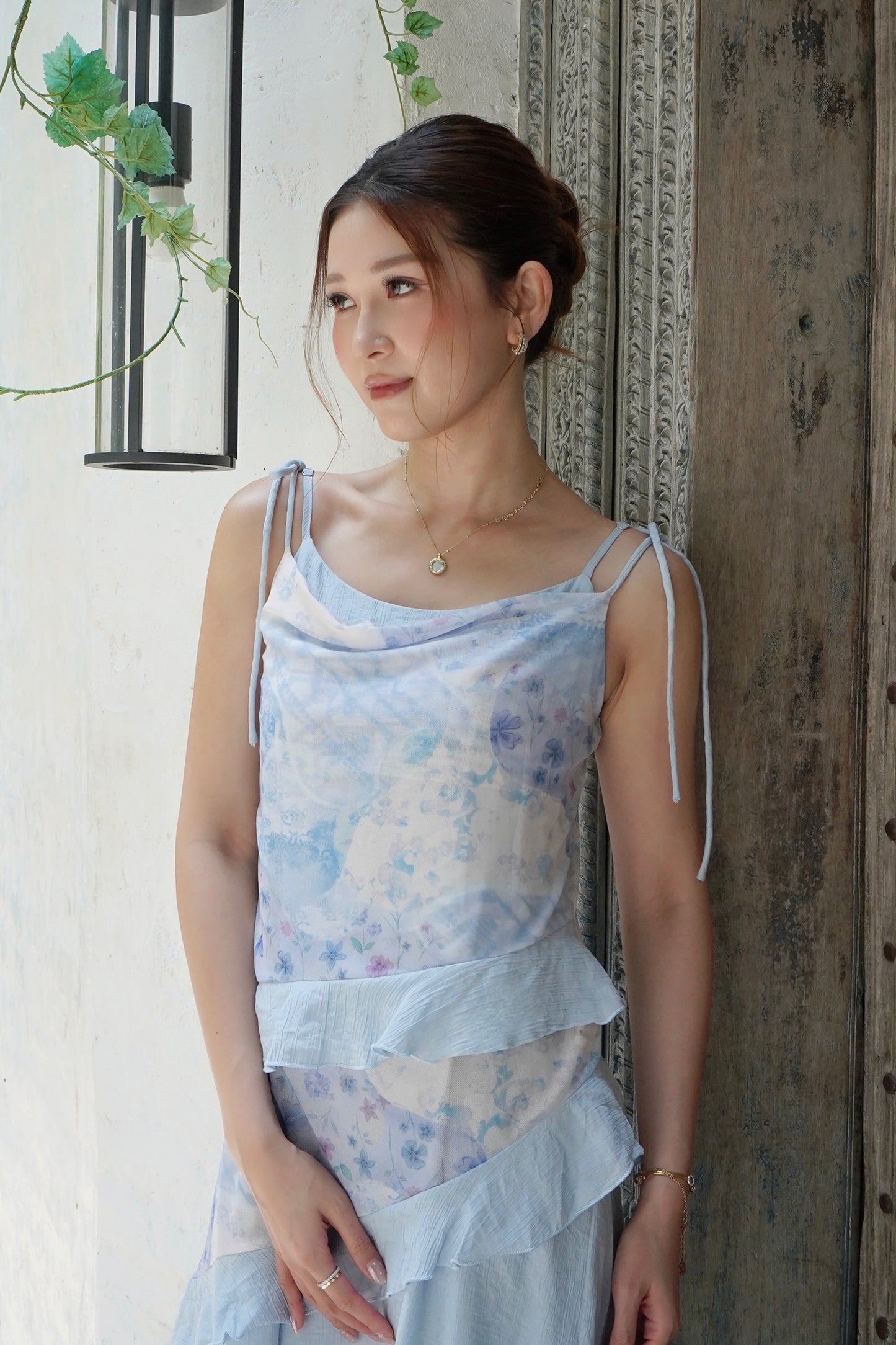 Oceanie Ruffle Dress
