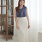 Button Stripe Vest