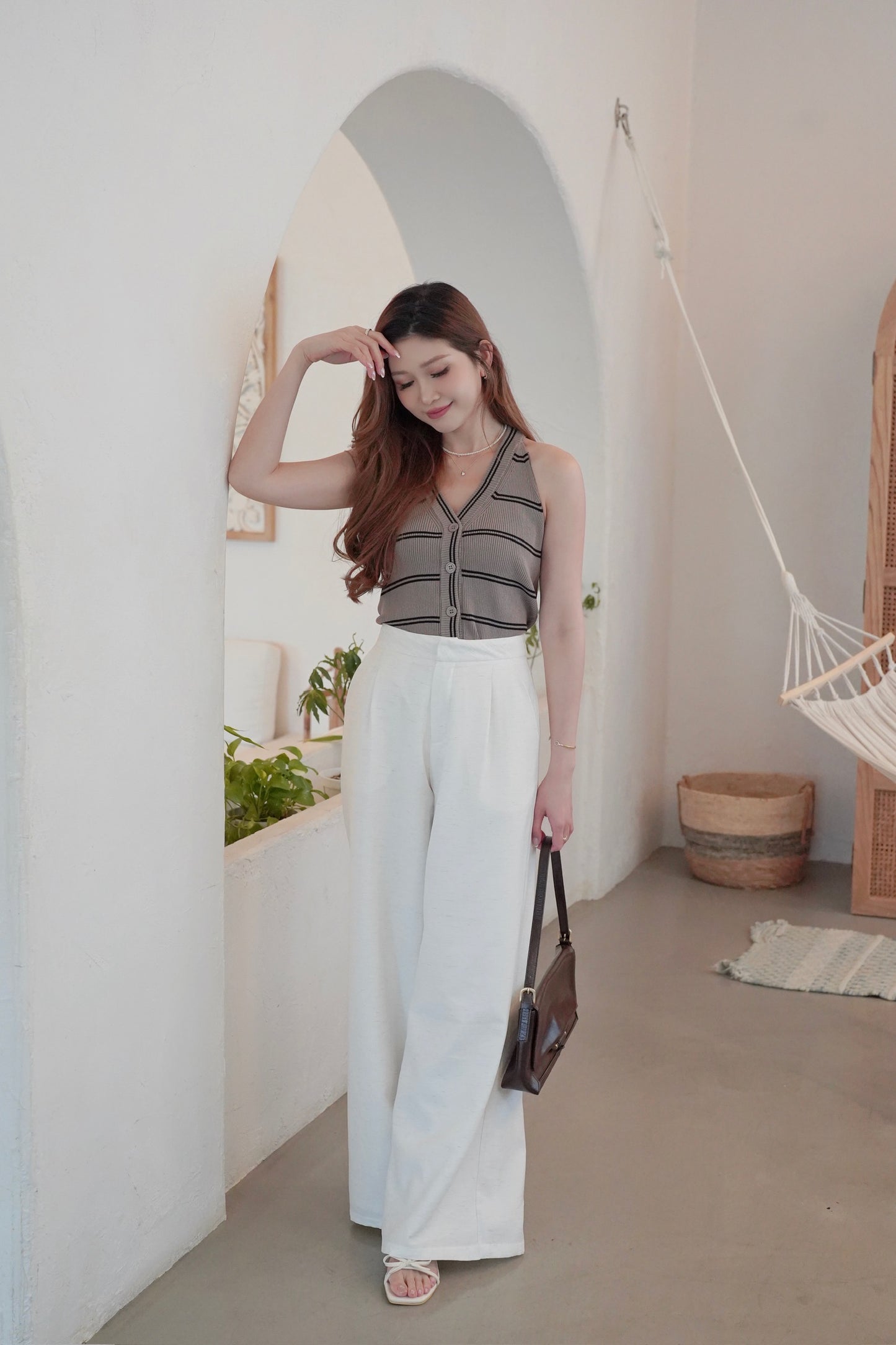 Frenchy Stripe Vest
