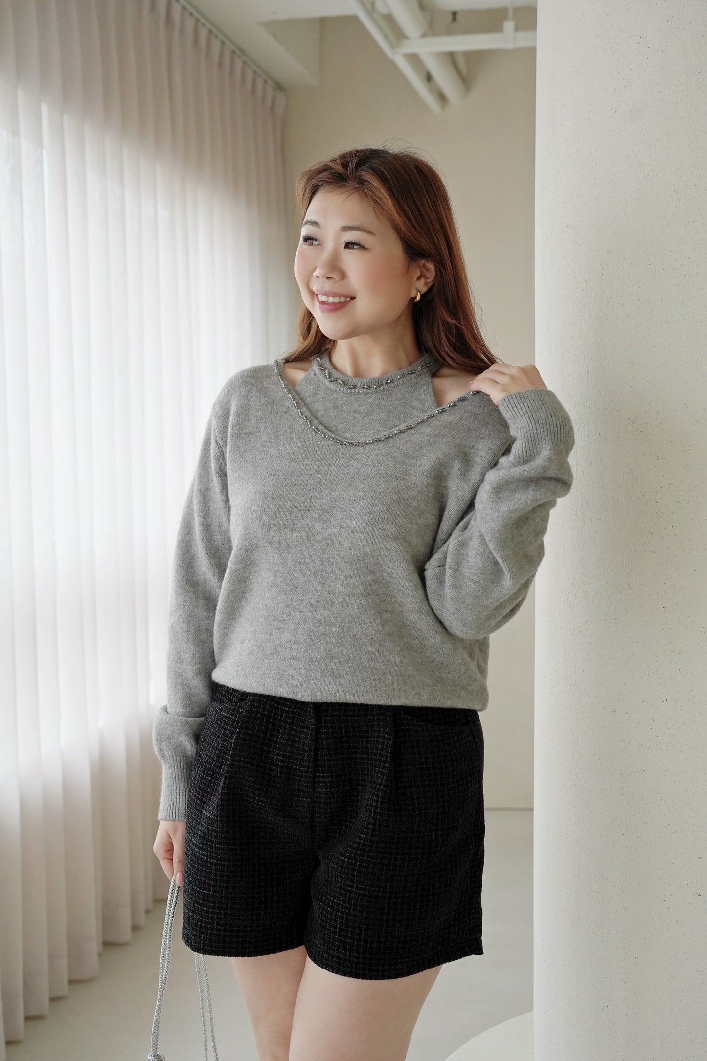 Marry Knitted Top Set