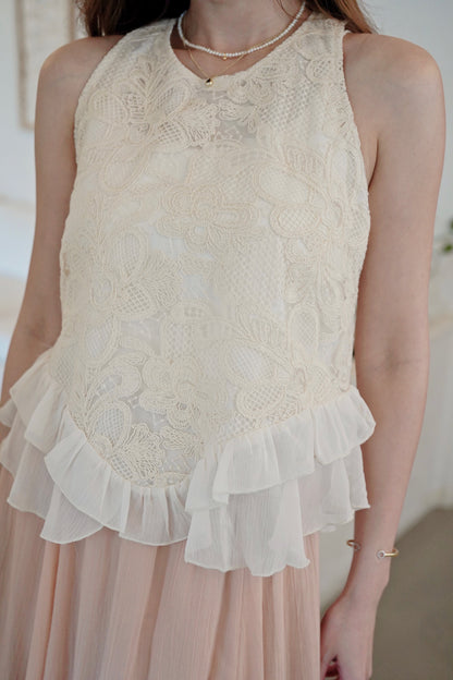 Puffy Blossom Vest