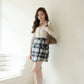 Classy Checkered Skirt