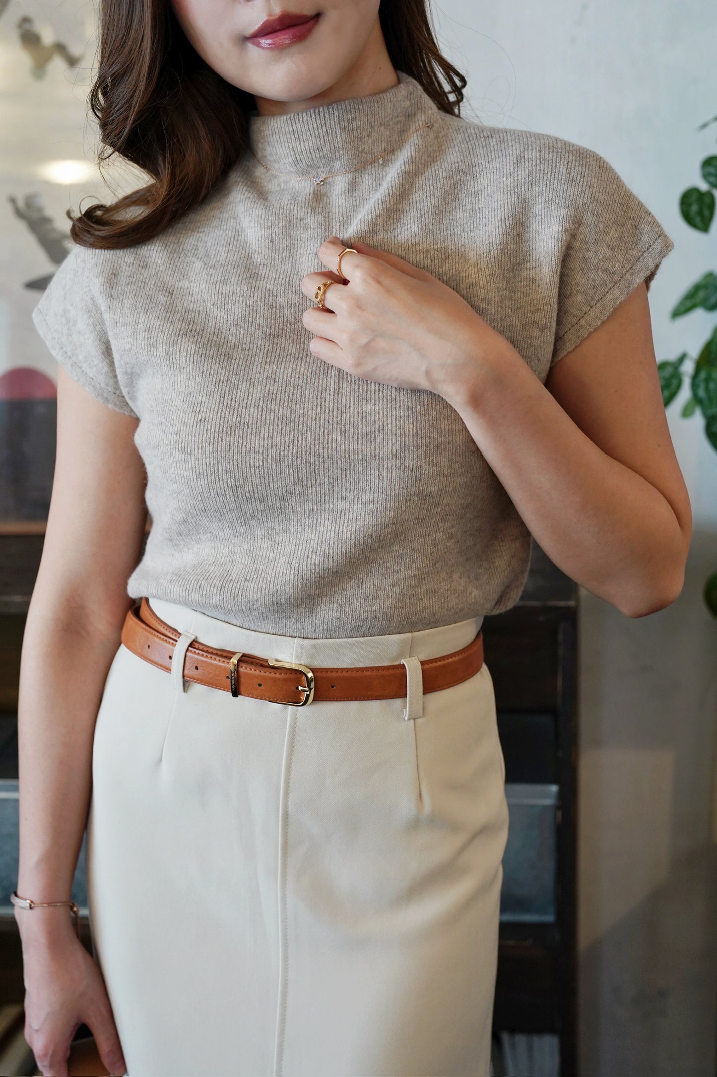 Be Chic Leather Belt