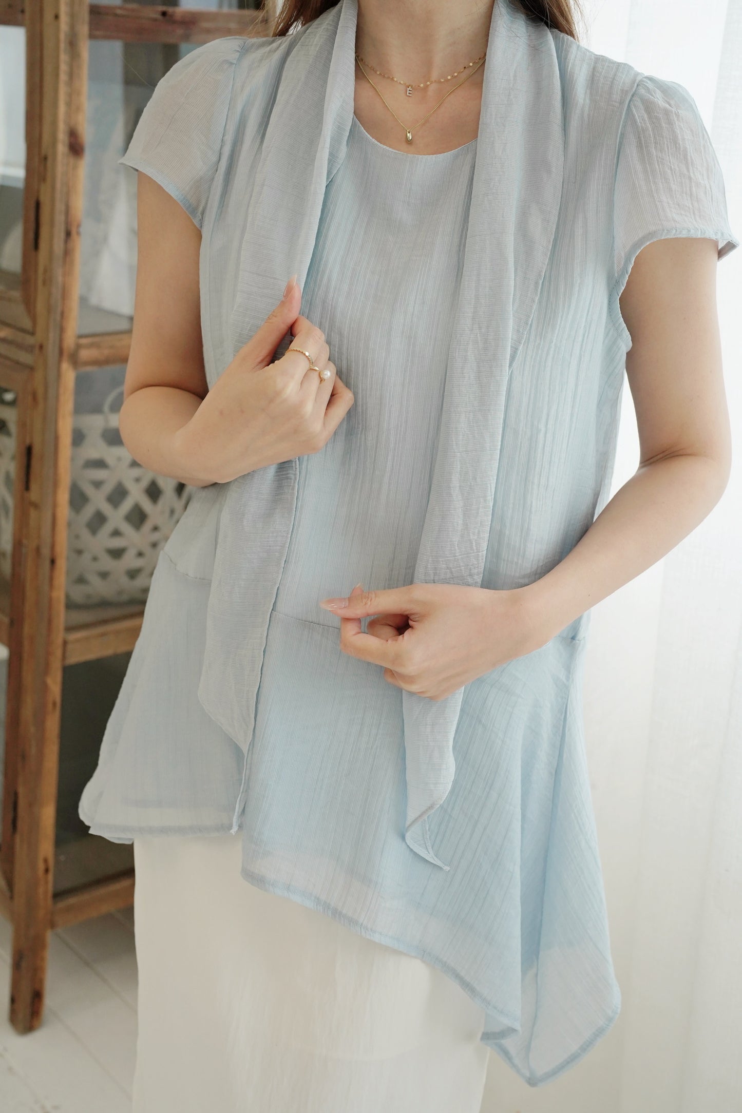 Ruffle Softness Blouse