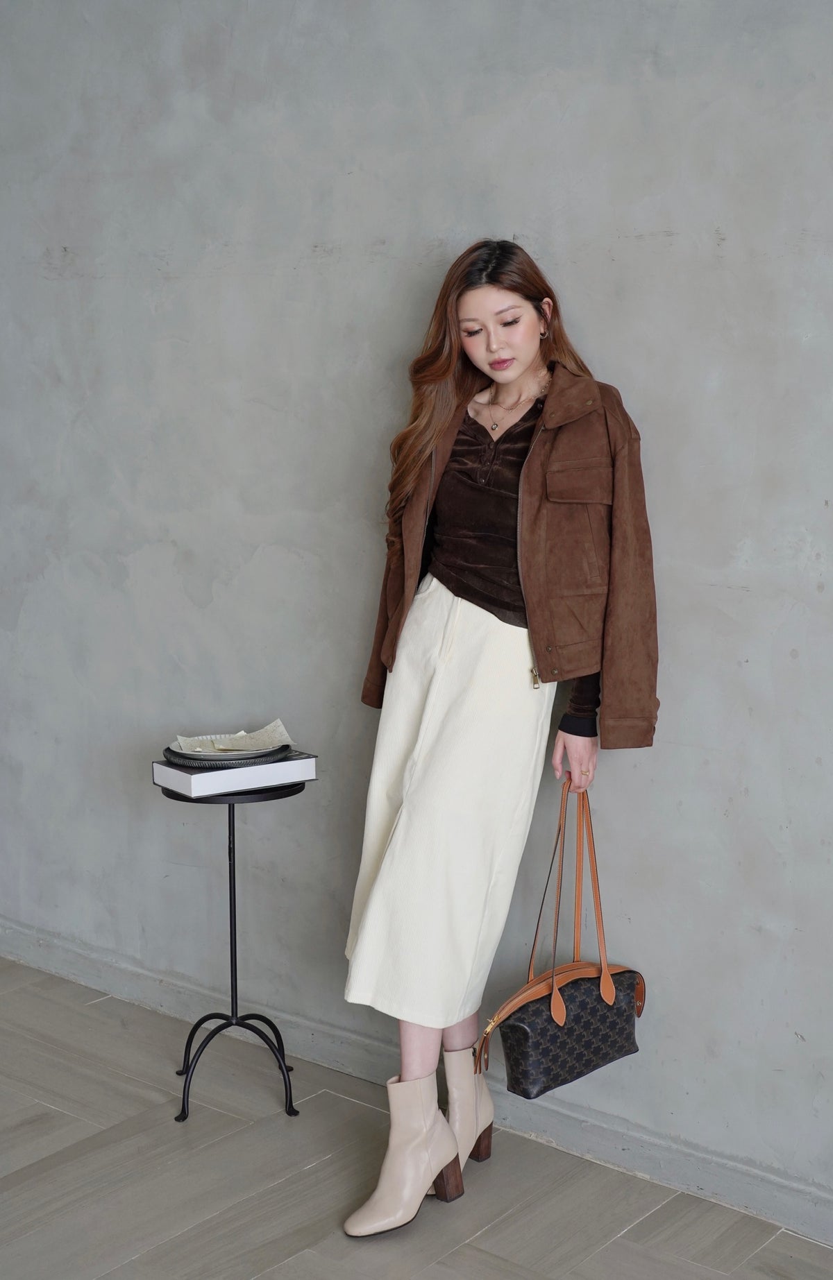 Fall Love Corduroy Skirt