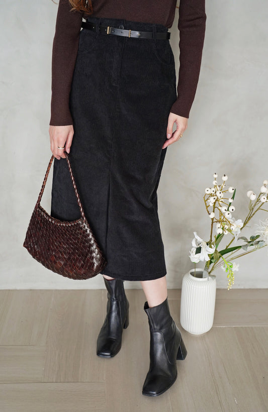 Fall Love Corduroy Skirt