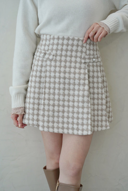 The Festive Tweed Skirt