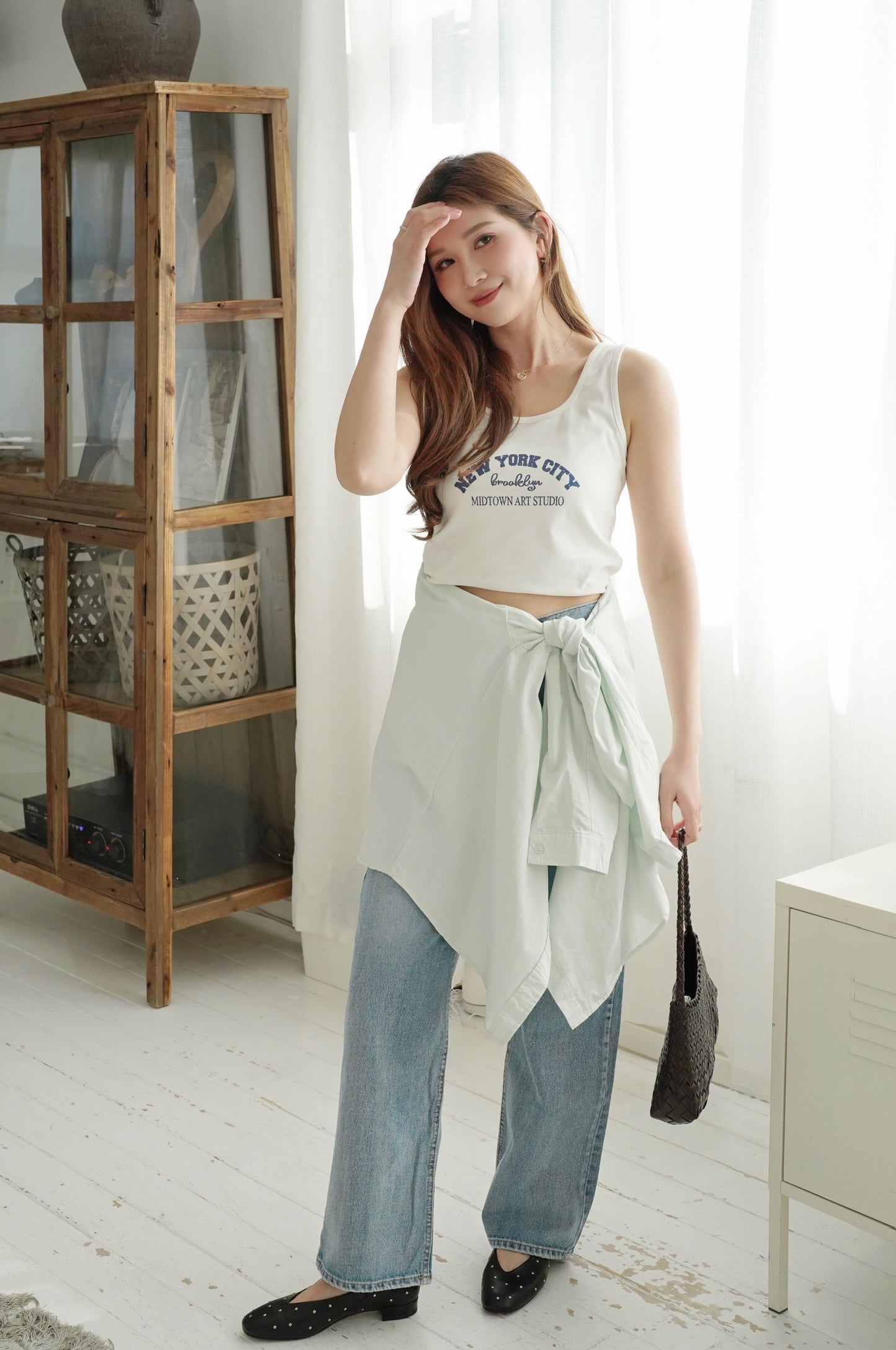 Cozy Pastel Shirt Set