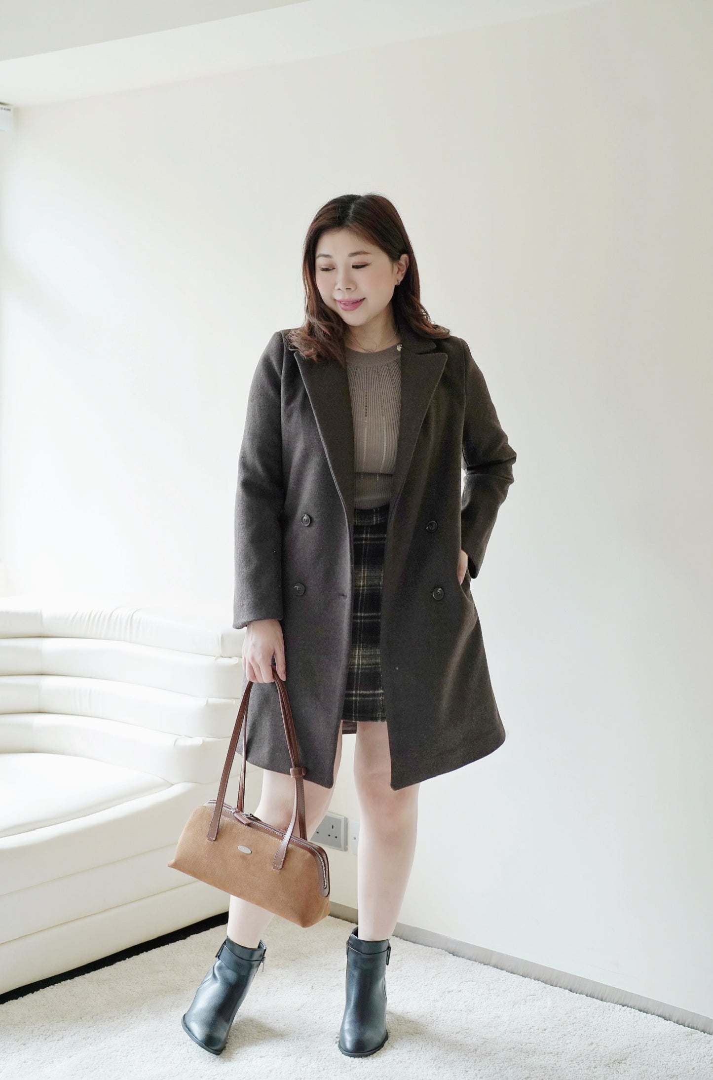 Classic Belted Wool Coat